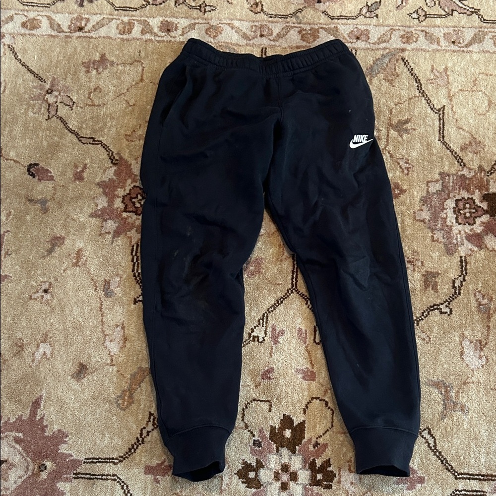 Nike Kids Dark Joggers with Logo